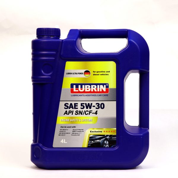 موتور 4 لیتر ULTRA POWER SAE 5W 30 scaled